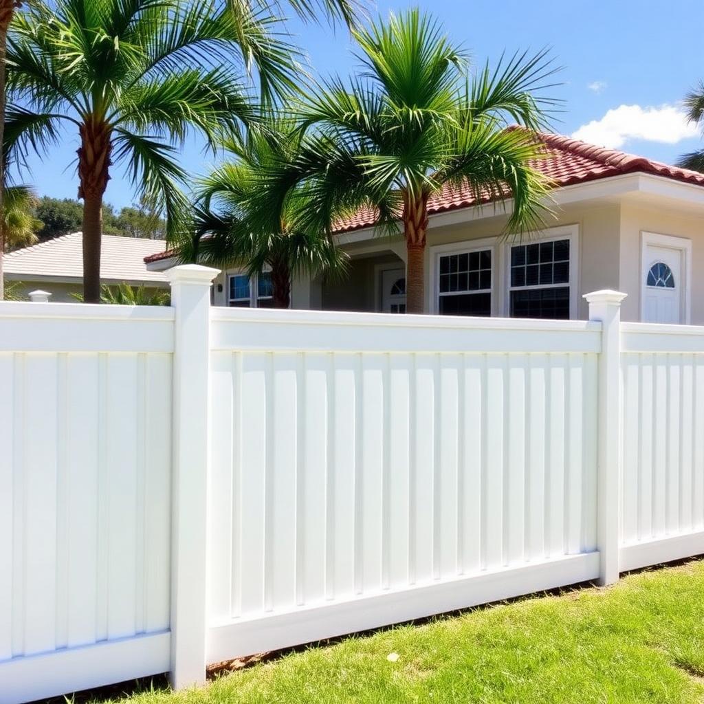 ASHLEY FENCE CORP fencing project in Kissimmee, Florida